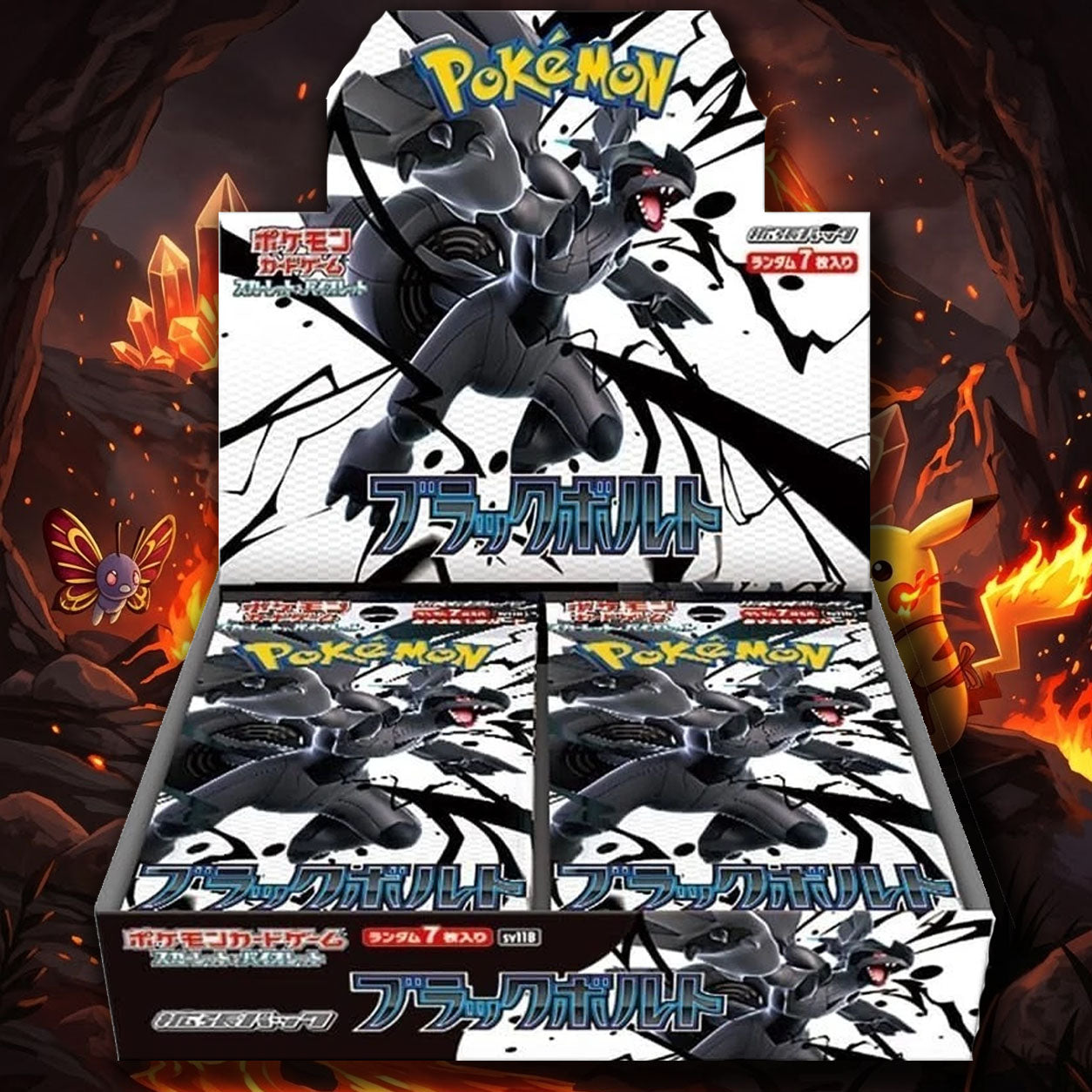 Pokémon Black Bolt sv11B Japanese Booster Box