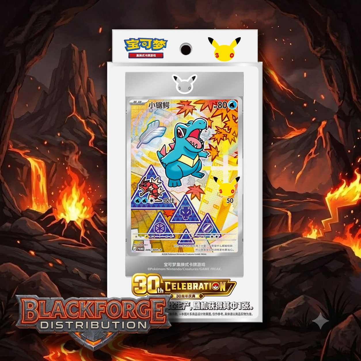 Pokémon 30th Anniversary First Partner Illustration Series 2 Simplified Chinese Blind Collection Box