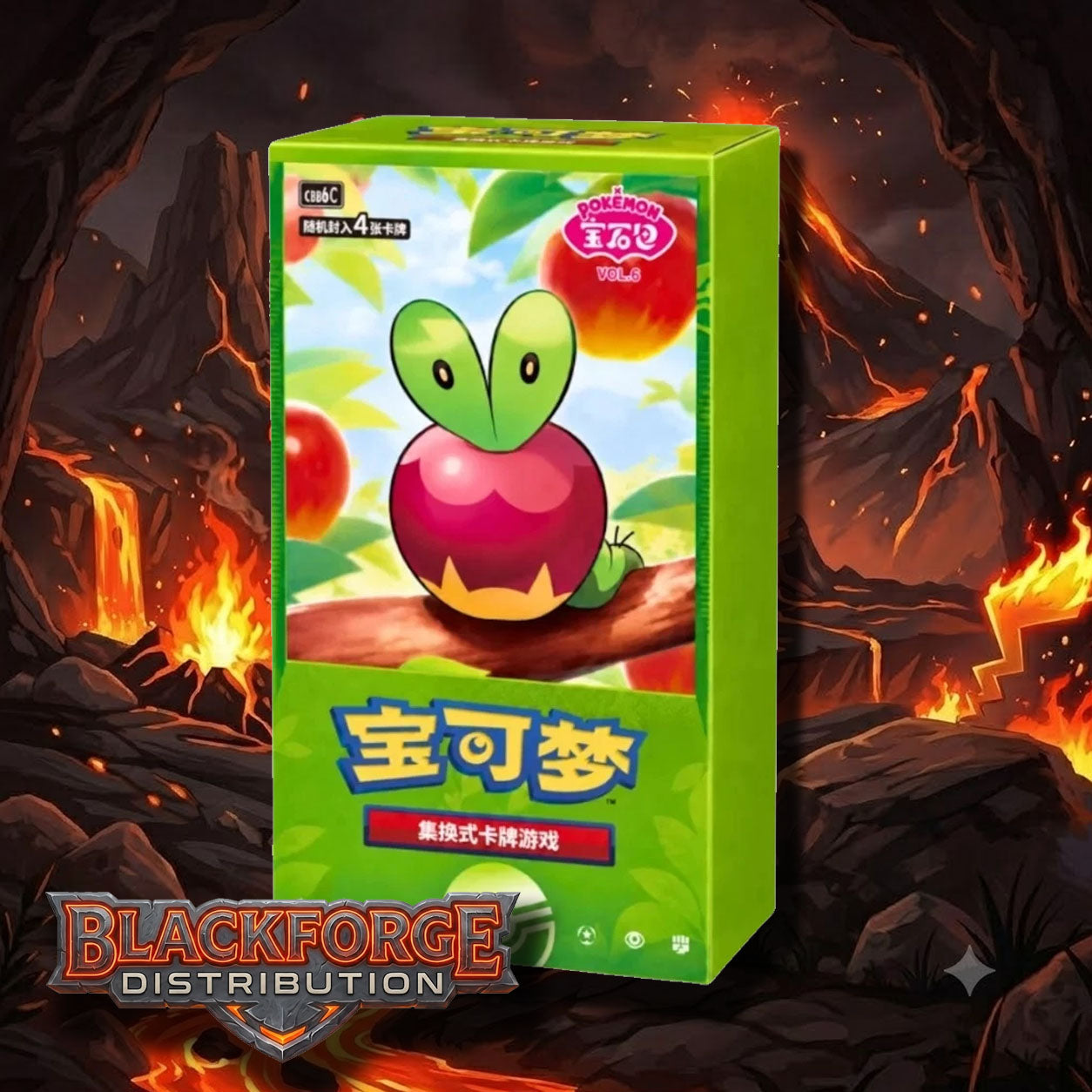 Pokémon Gem Pack Vol. 6 CBB6 C Simplified Chinese Booster Box